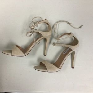 Steve Madden Leather Suede Size 8 Sandals